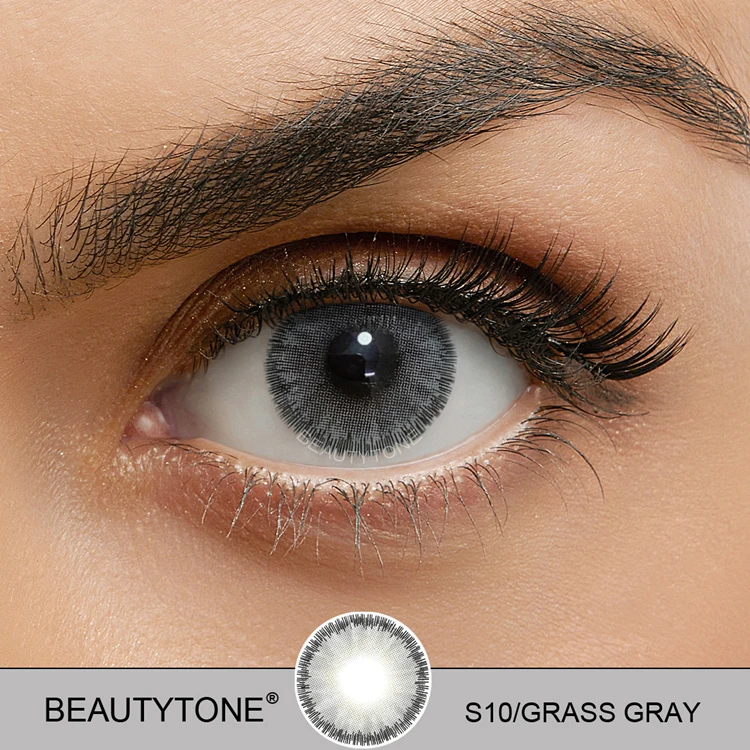 Sweet Grass Gray contact lens good packaging cosmetic contact eye lenses