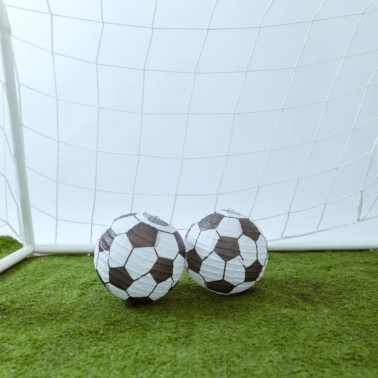 Pafu World Football Cup Paper Lantern Hanging Japanese Party Home White Decorations Chinese Round Lanterns