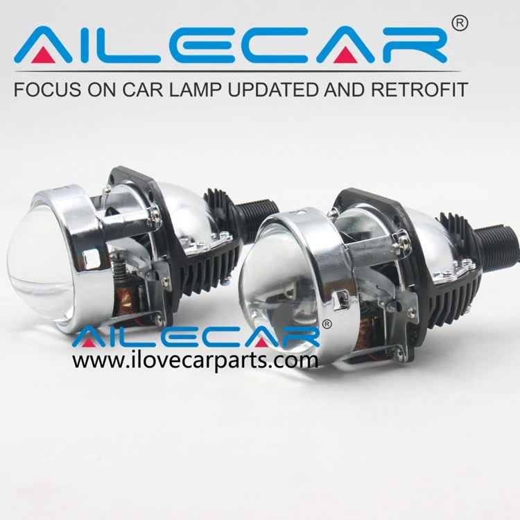 ALKE3 blue 2.5inch mini led retrofit projector RHD 30W easy installed for auto headlight of very car H7 H4 9006 880 9212 5202