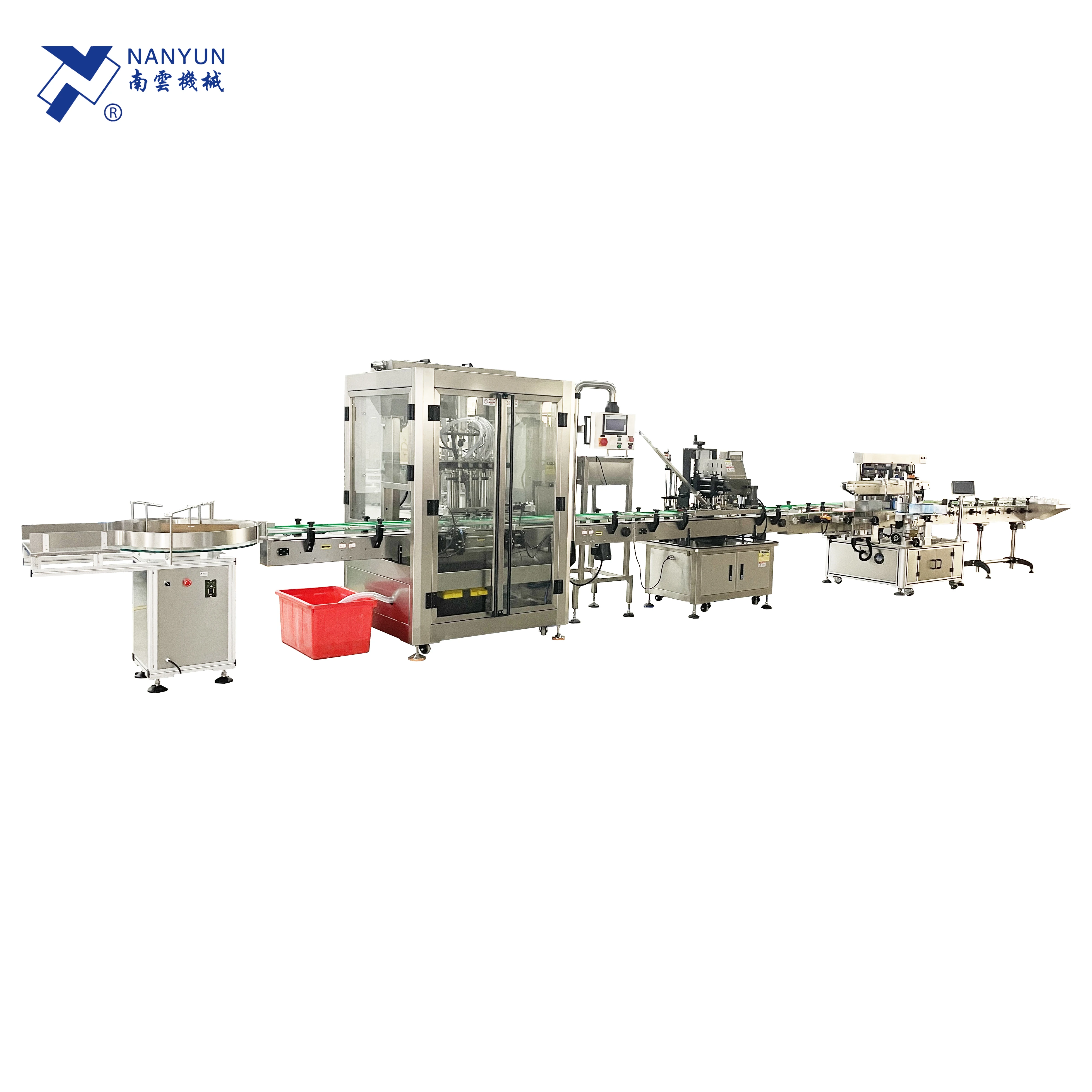 NY-861 Professional Supplier Bottle Sorting Setting Machine For Filling Capping Labeling Production Line