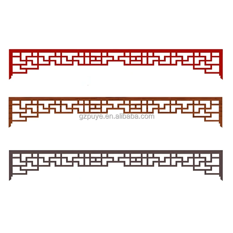 Customized Modern Design Outdoor Metal Fence Panels Steel Aluminium Laser Cut Wall Screens Dividers Handrail Stair Application