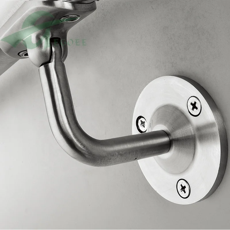 Factory Custom Adjustable Wall-Mounted Handrail Brackets for Balcony Stainless Steel Accessories for Deck & Stairs Application