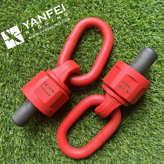 Alloy Steel 360 Rotation Hoist Ring G80 Swivel Eye Bolt With Ring, Lifting Point