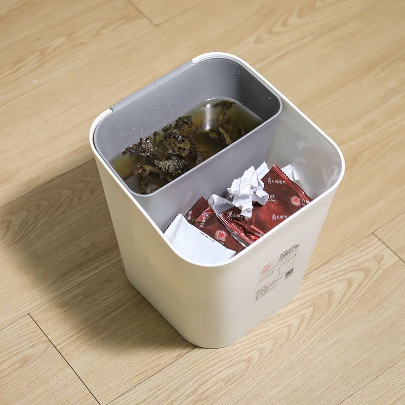 Eco-friendly PP Plastic Household Waste Sorting Bins  Trash Can Plastic Garbage Bin