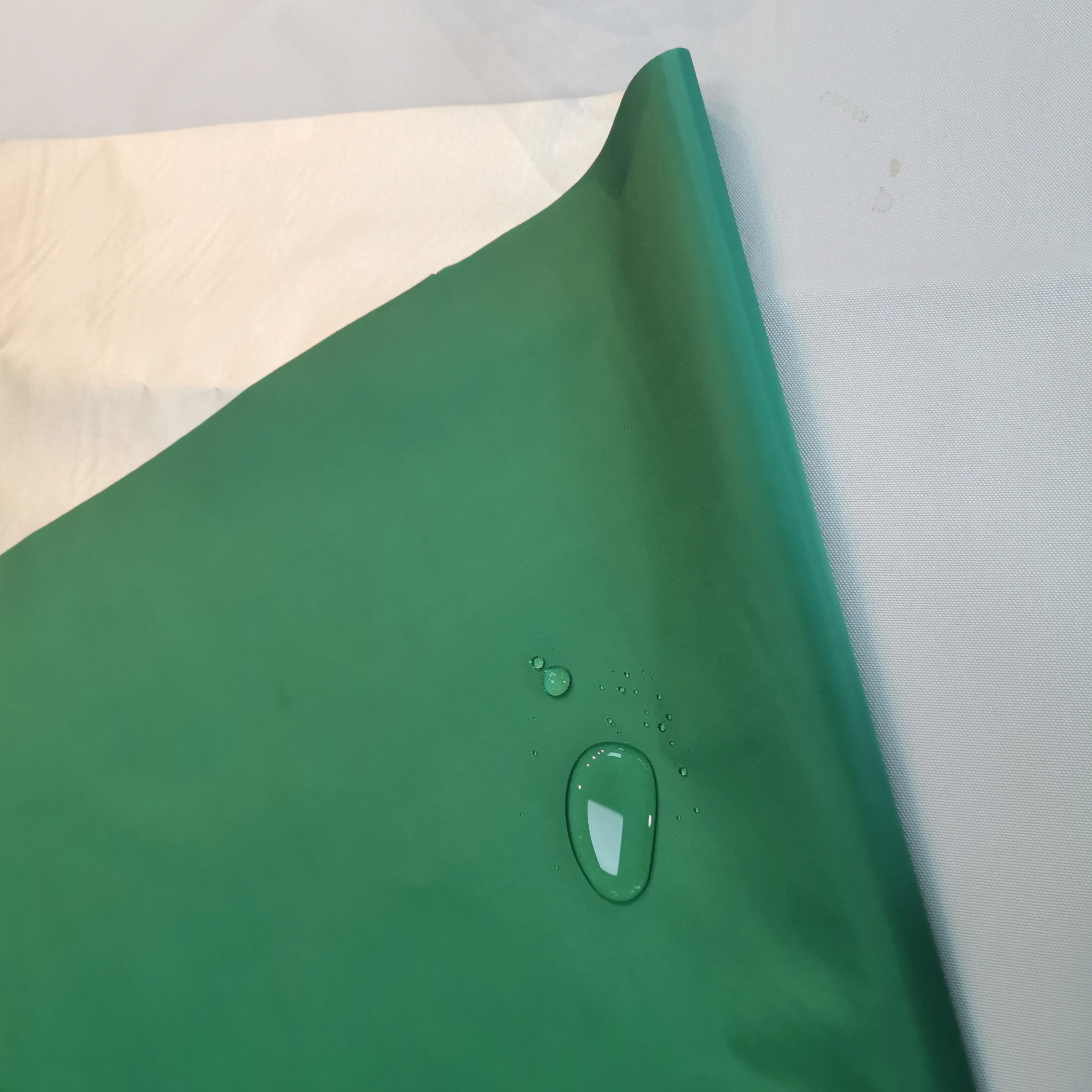 210T 230T Waterproof taffeta fabric silver coated full shading textile for Sun-Shading protective garment