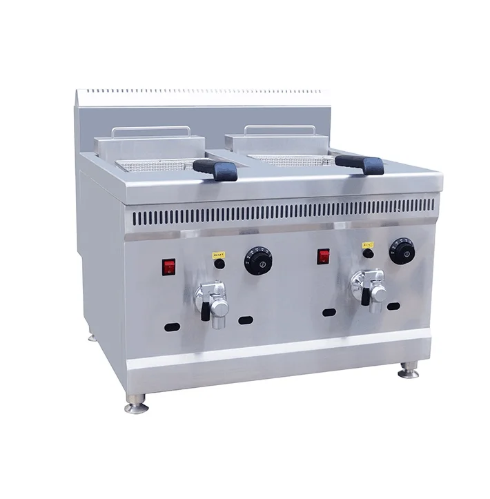 Brandon wholesale price counter top commercial deep fryer powered by gas