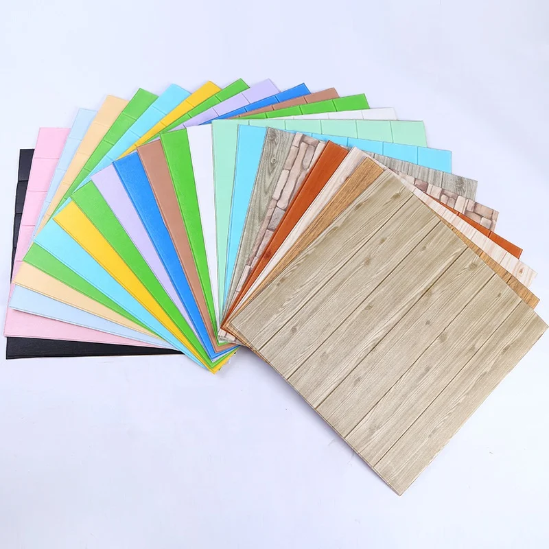 papel tapiz para pared xpe foam wall sticker home interior decorations wallcladding wall panel design manufacturer supply