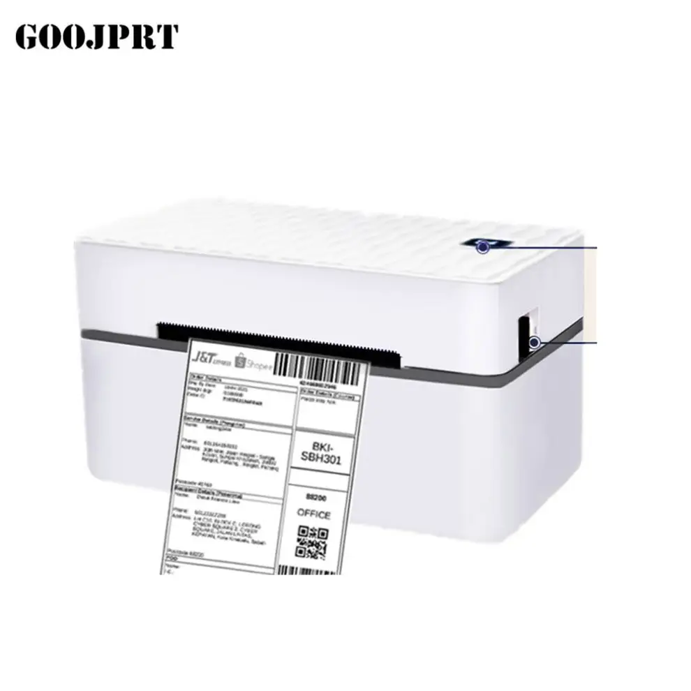 UPS DHL Air waybill thermal barcode printer free application for mobile phone sticker thermal Blue/tooth printer for computer