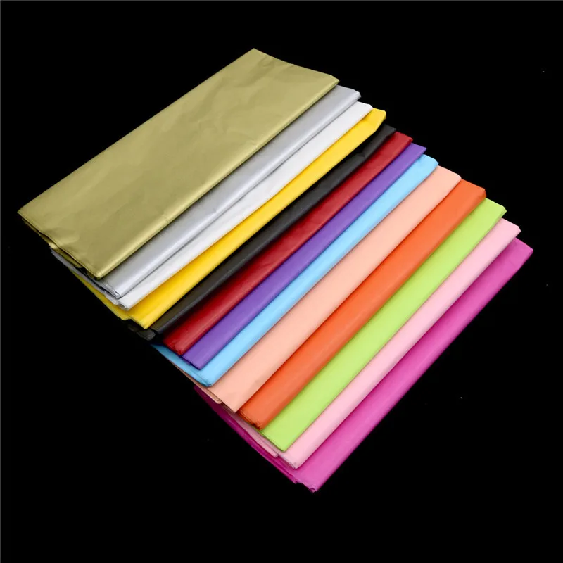 
Low MOQ customized wrapping paper tissue logo printing 14 gsm - 90 gsm tissue paper wholesale 