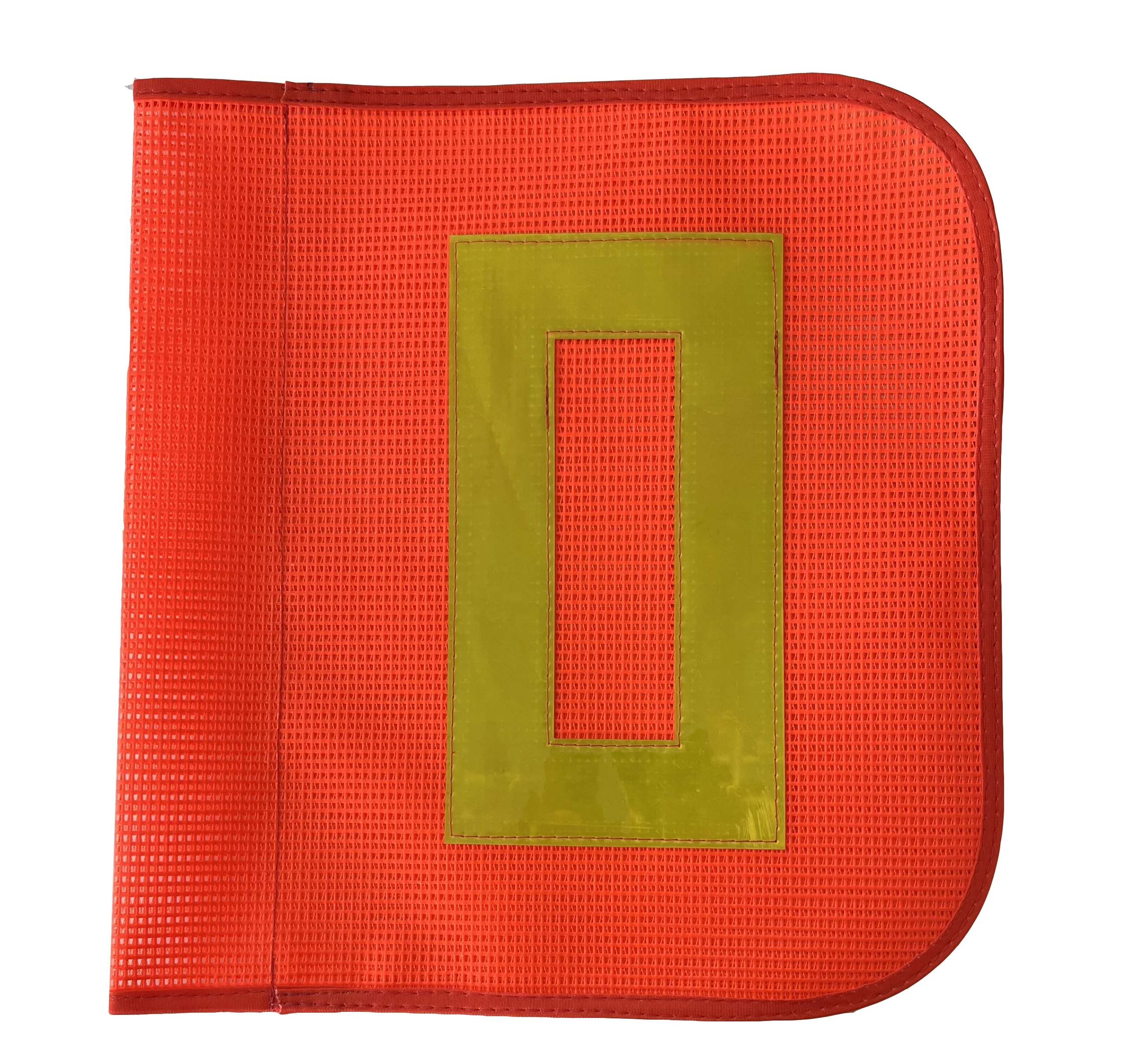 Hot Selling Warning Safety Flags Orange Mesh Traffic Sign Flags