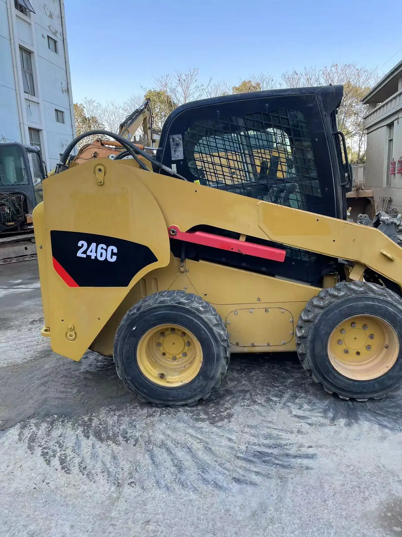 Second hand Caterpillar Skid Steer Loader 246C Used Cat 246C Skid Steer Loader Wheel Loader