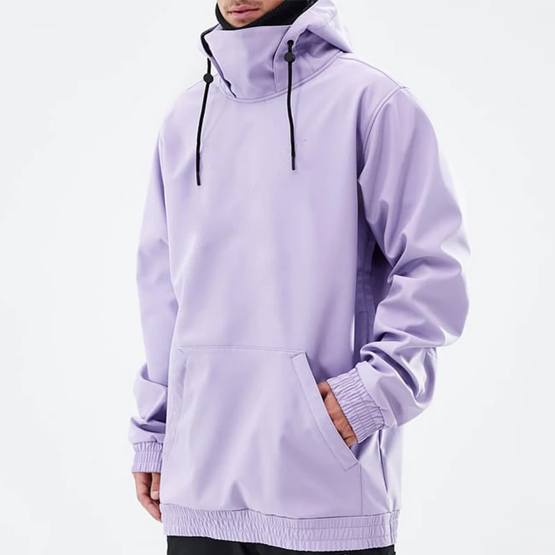 Factory Customized Warm Windproof Waterproof Snowboard Hoodie Winter Ski Snow Jacket Men