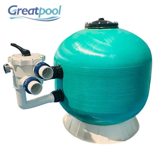 Latest side mounted fiberglass astral pool sand filter China Wholesale Custom side mount pool filter