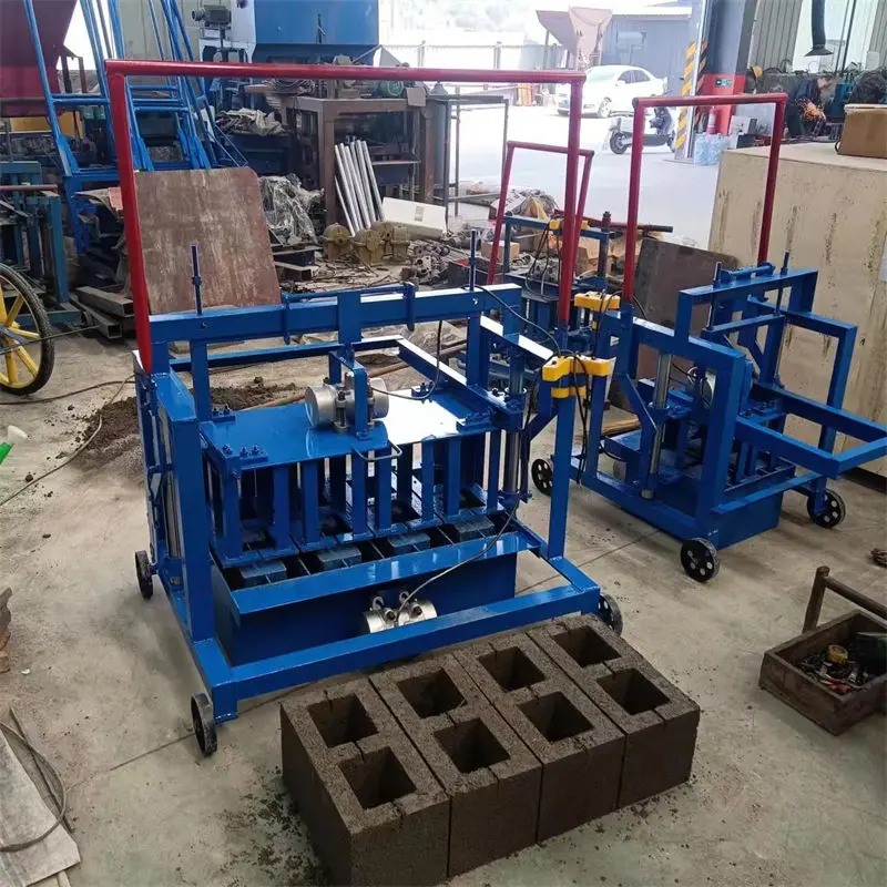 Laying Concrete Block Machine Price Interlocking Manual Cement Brick Making Machinery