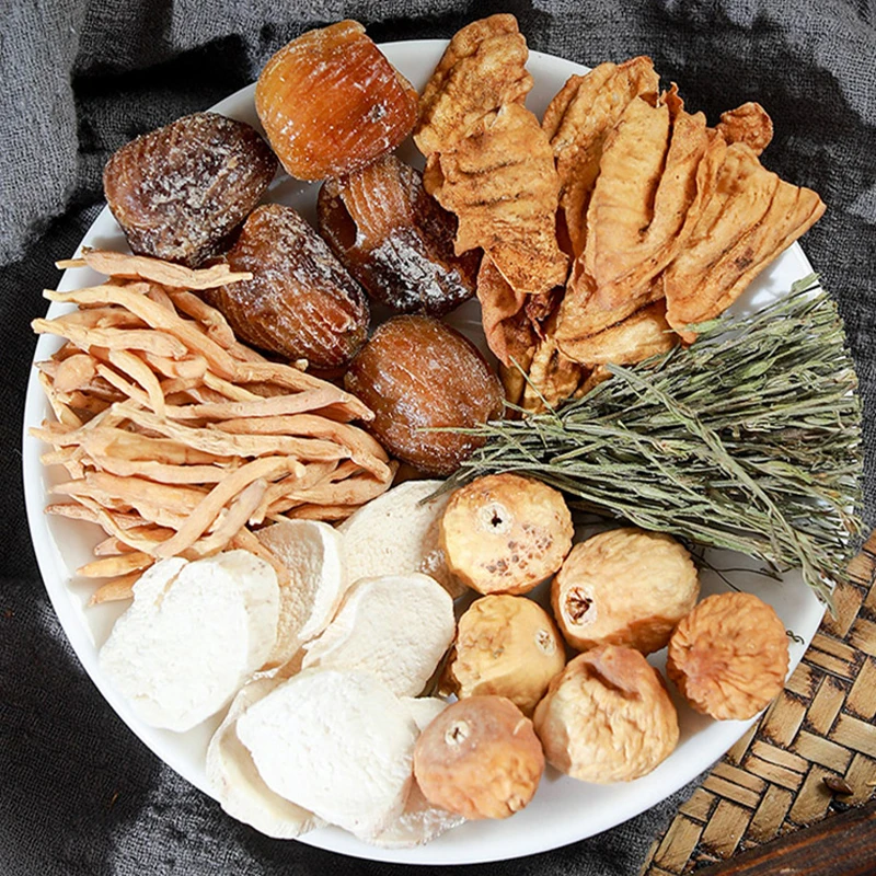 Chinese Wholesale Shuangjin decoction Individual packaging Dauphin ginseng one-horn golden chicken inner golden FIG jujube yam