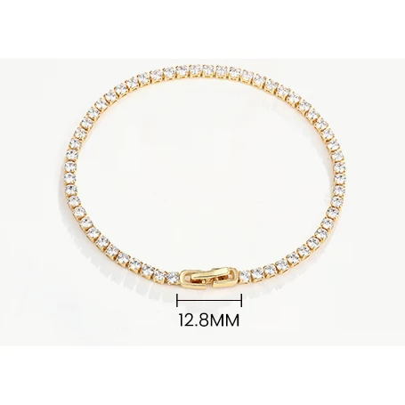 waterproof bracelets and bangles 925 silver plated jewelry fashion 18k gold tennis bracelet for men love cuff bracelet women