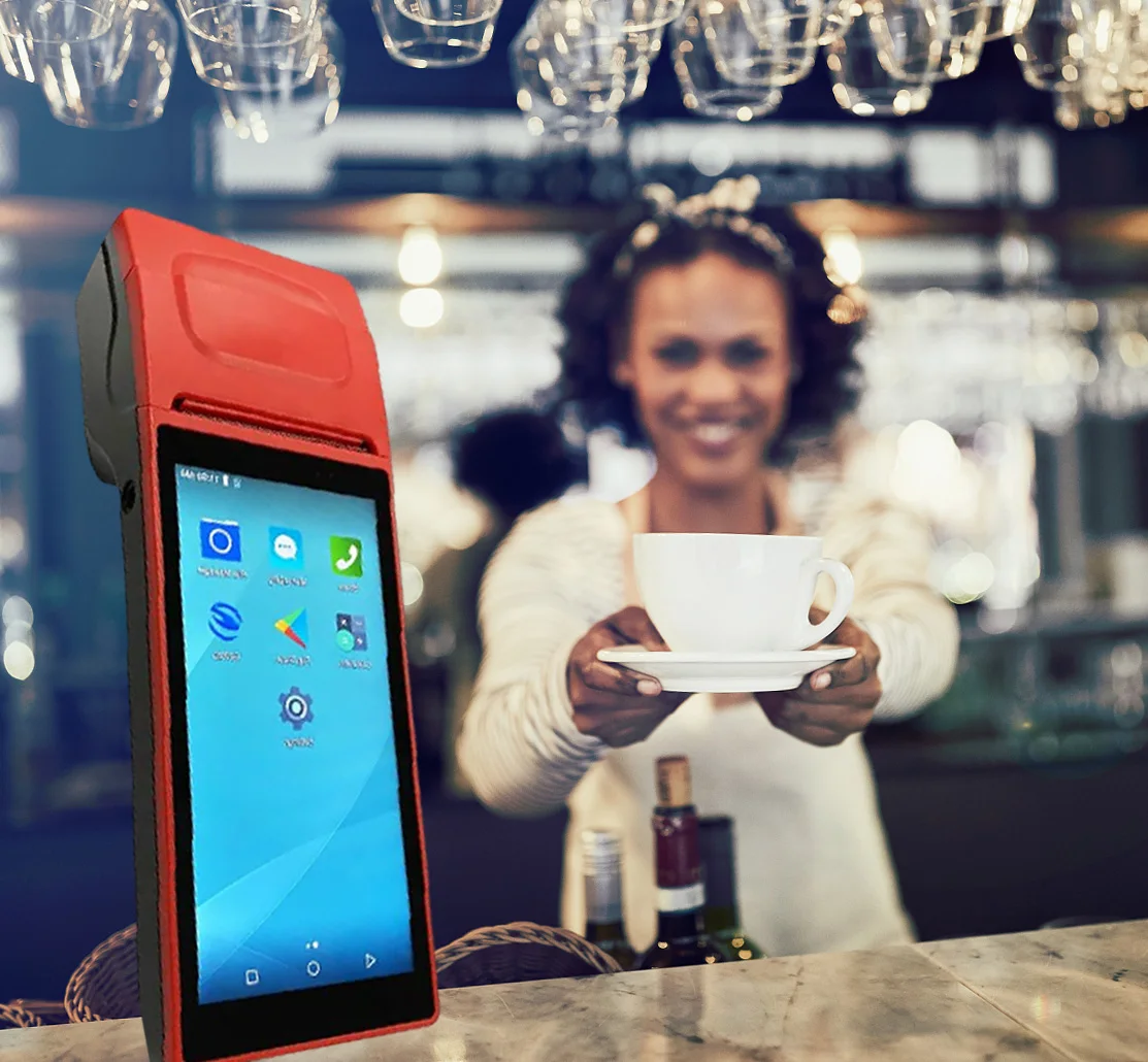 Android 10 4G Billing Pos Terminal Cash Handheld Mobile Android Order Pos Software Android  Pos Systems