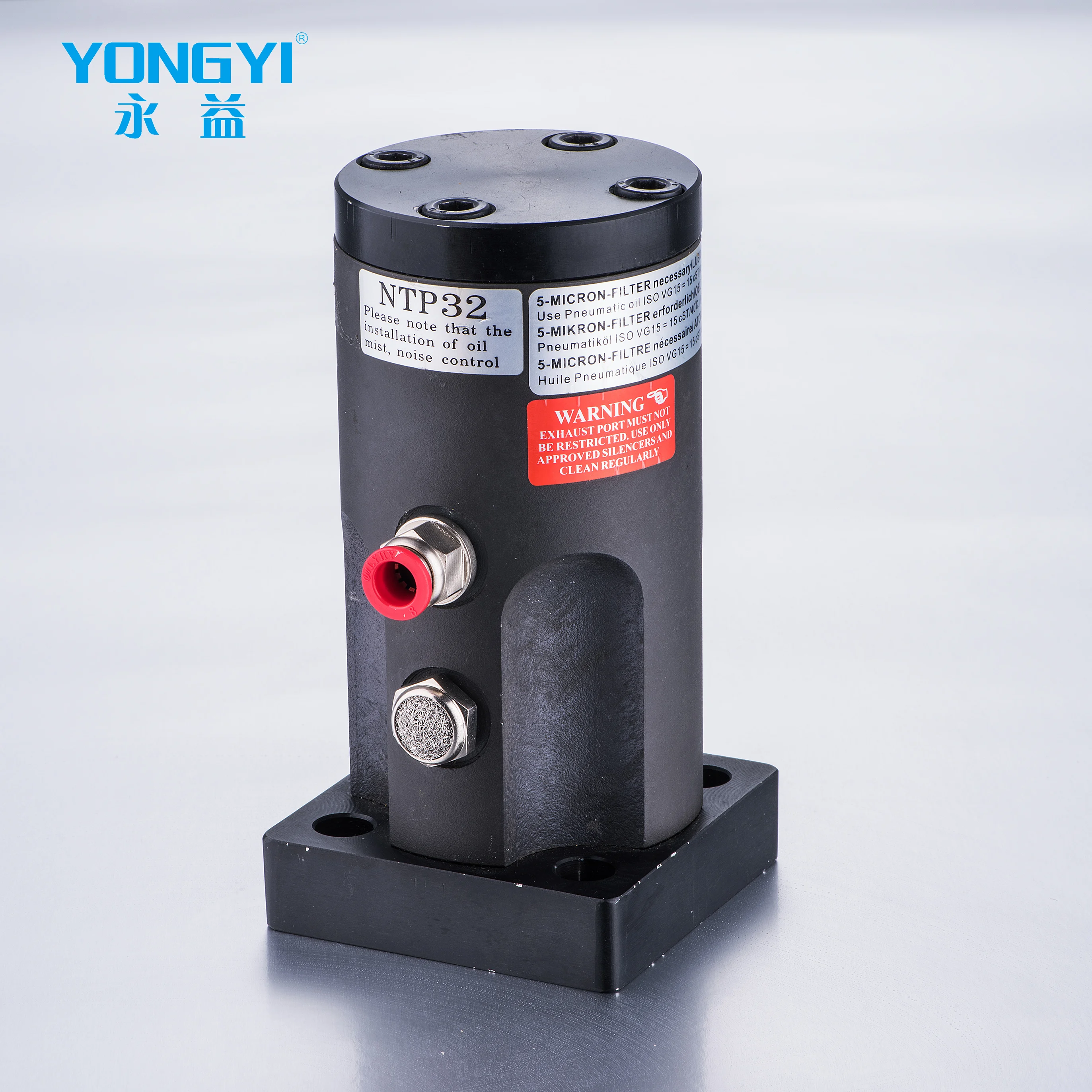 NTP Series Germany Netter Pneumatic Piston Reciprocating Type Ball Vibrator NTP48 Linear Vibration