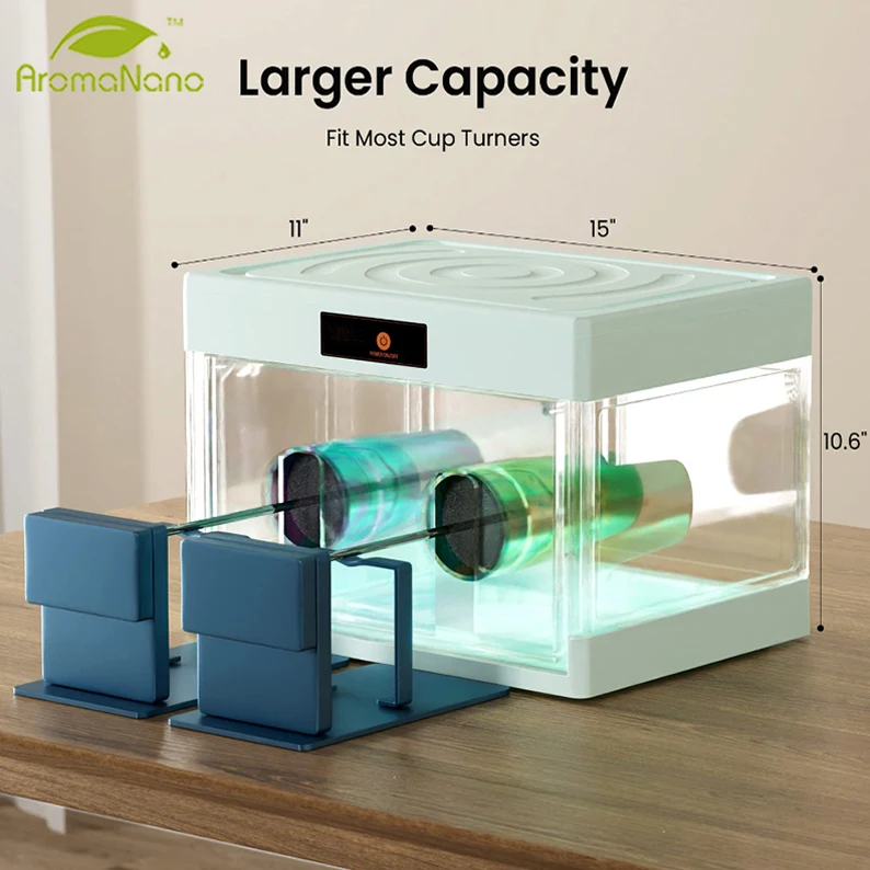 AromaNano Resin Dryer for Tumblers Turner 1 Hour Tumbler Craft Finished Epoxy Resin Curing Machine for Cup Turners for Tumbler