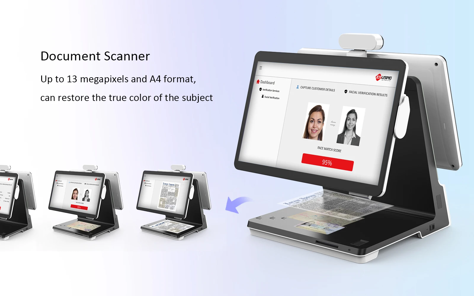 Joyusing Bt515 Stunning Smart Desktop Terminal for Software Integrators With Document Data