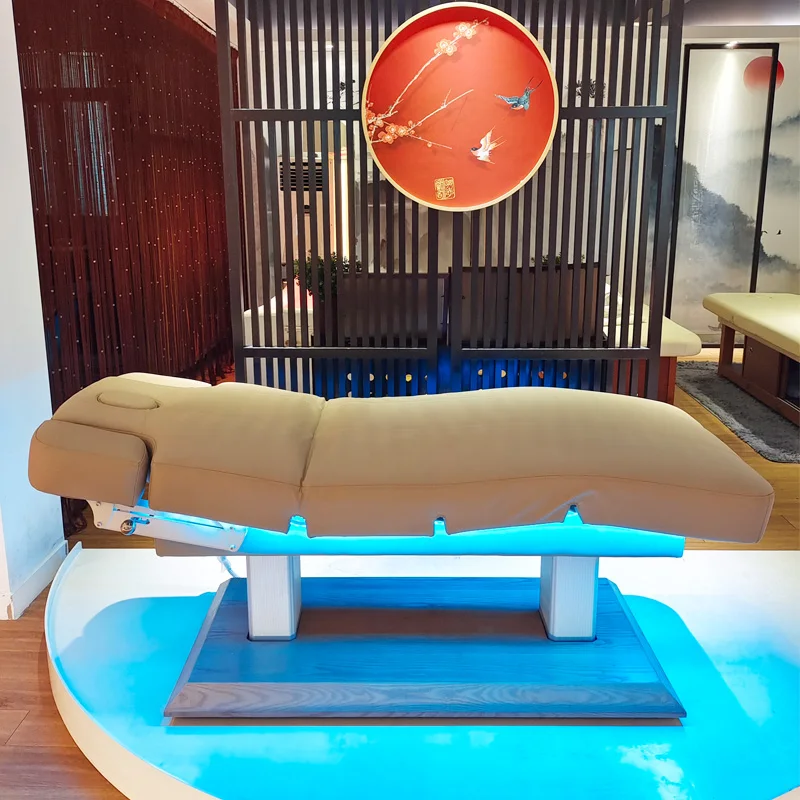 Beauty Equipment Aesthetic bed Salon Spa Facial  Eyelash Bed 3/4 Motors Electric Spa Equipment Massage Bed with heat system
