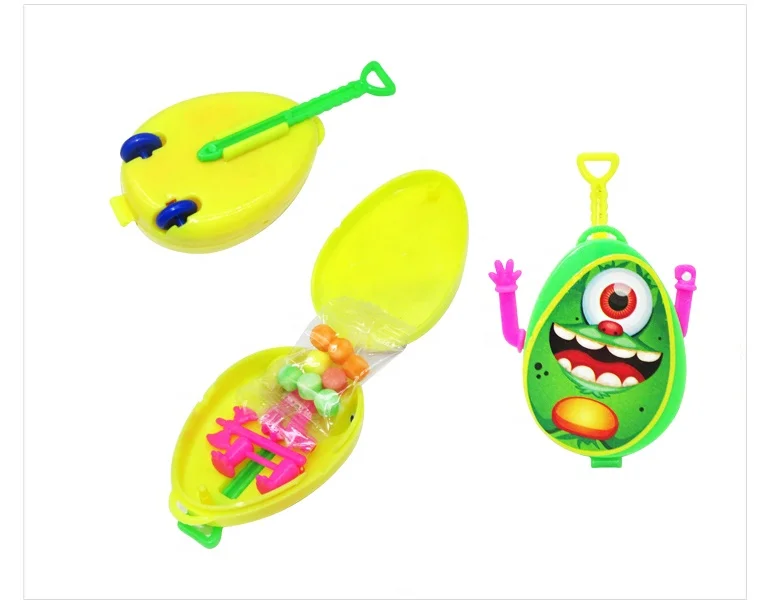 Car shaped candy toys egg sweet chocolate biscuits egg