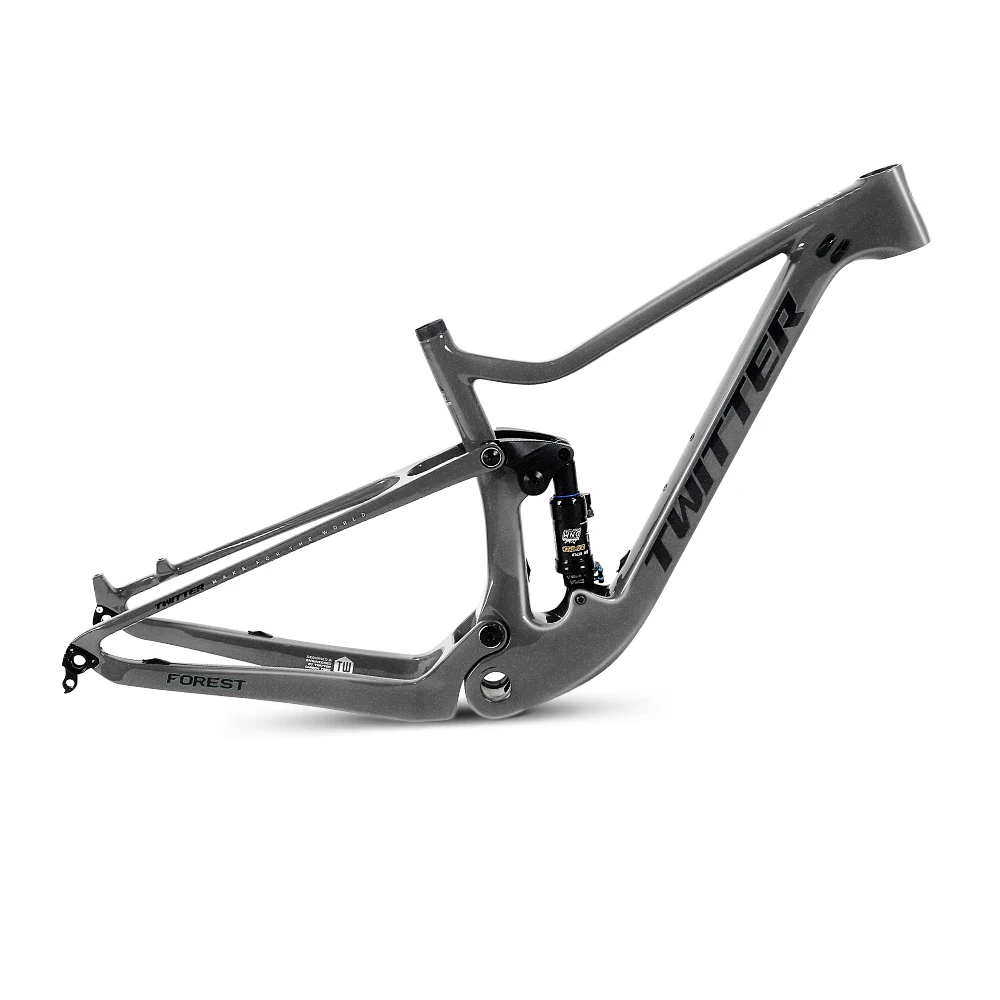 MTB carbon 29er frame factory T1000 high modulus 29er full suspension carbon frame