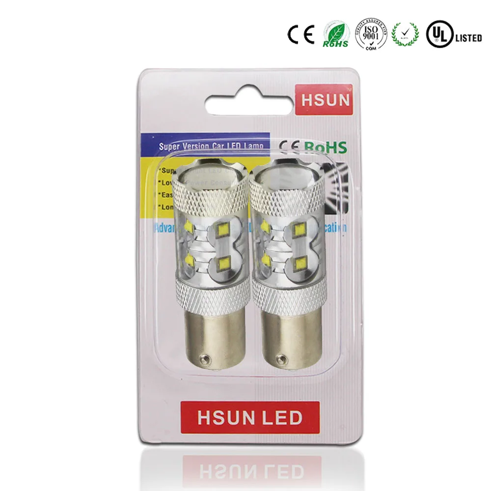50w car led bulb p21w p21/5w 1156 1157 baz15d 12V 21W 21/5W BAY15D, BA15S, BAU15S, BA15D