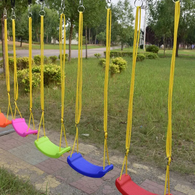 Strong Nylon Rope Indoor Heavy Duty Durable Tree Swing Seat for Kids