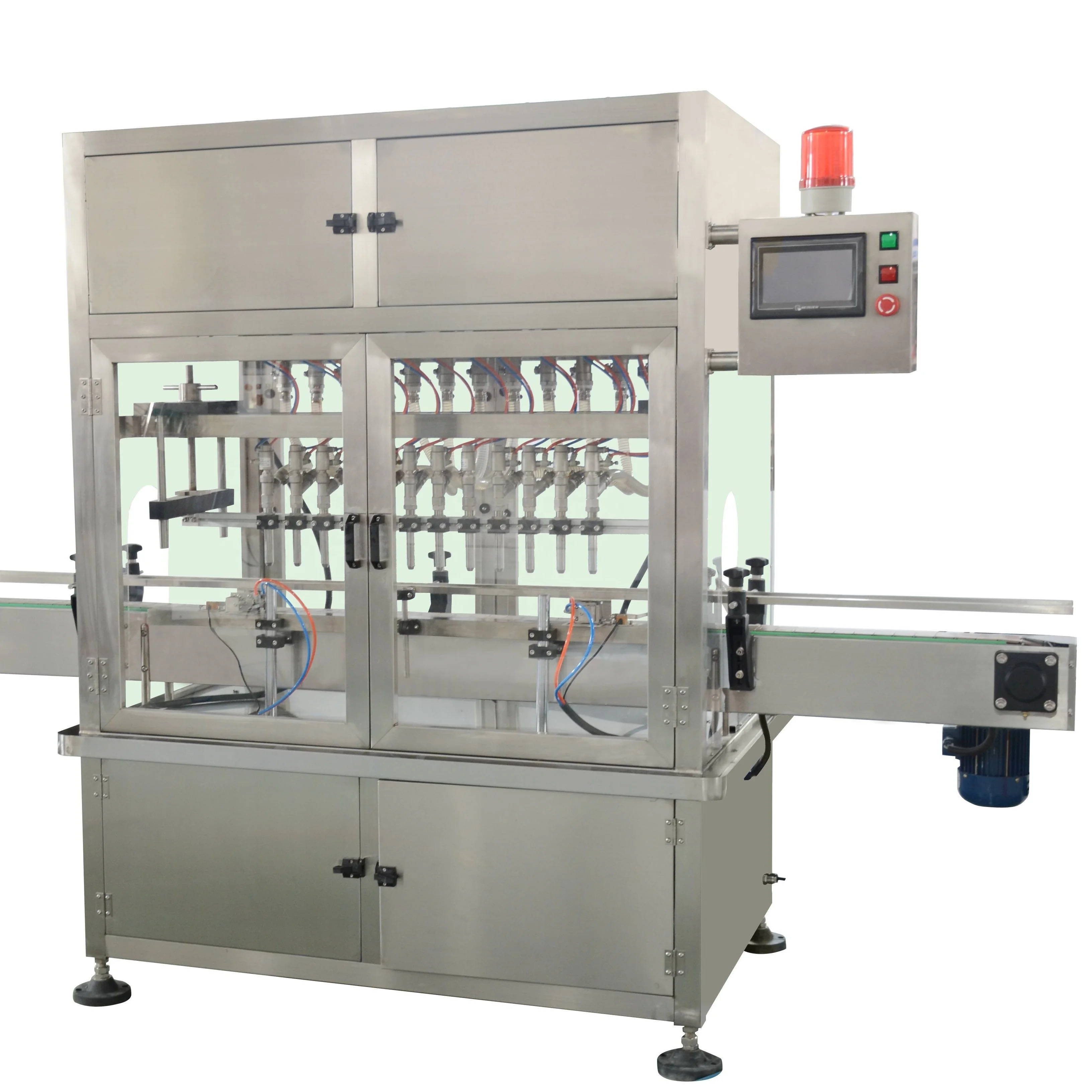 SKYM Automatic Liquid Palm Oil Detergent Shampoo Bleaching Liquid Soap Filling Capping Labeling Packaging Machine