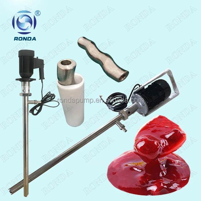 Sanitary Flexible impeller Pump for high viscosity food chemical oil sewage etc