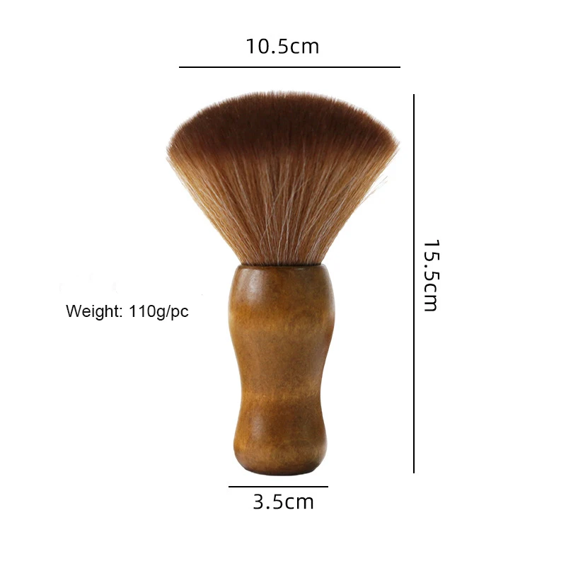 Hot Selling Barber Hair brush Neck Face Hair Removal Duster Brushes Beauty Salon Duster Cleaning Brush