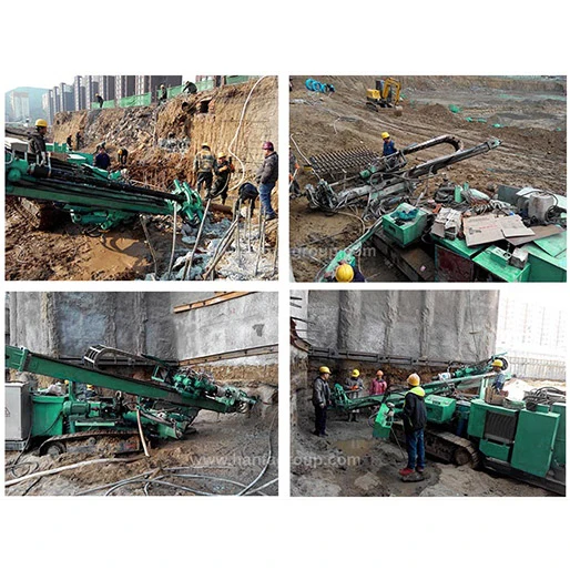 Высокоэффективная гидравлическая буровая установка HFA7500 250 м для бурения