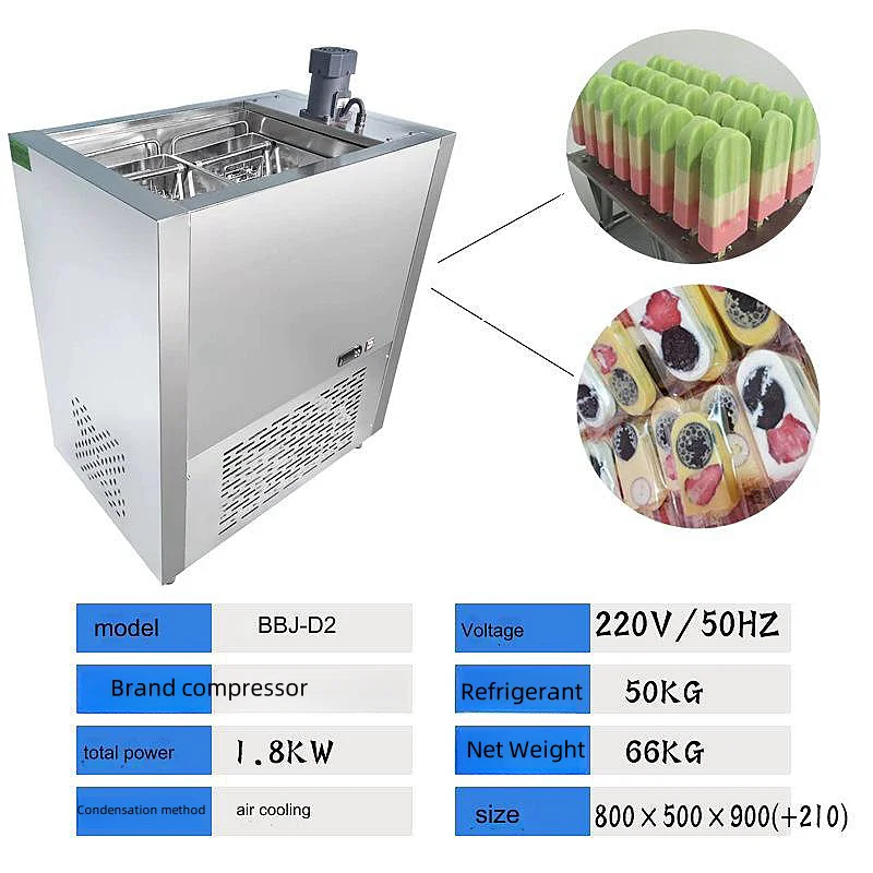 full automatic ice lolly popsicle machineOne-click intelligencepop machine