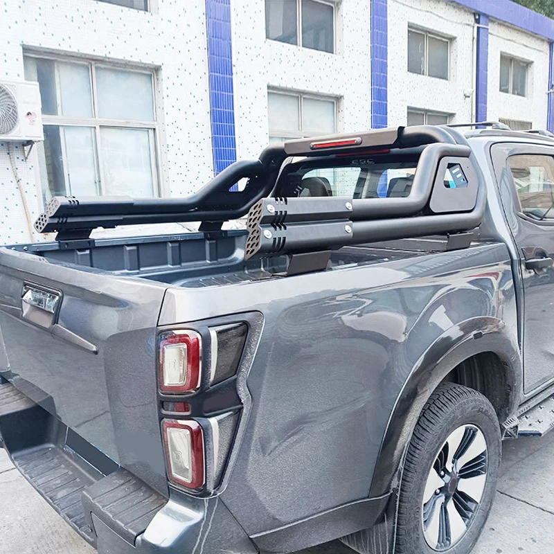 newest Factory Price Car External Accessories Stainless Steel Sport Roll Sport Bar 4x4 Pickup Roll Bar For Hilux Ford NAVARA