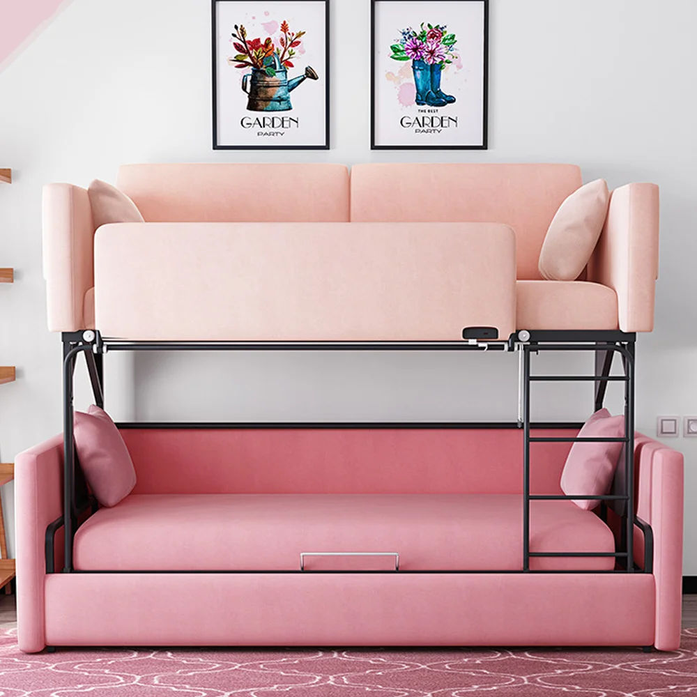 New Trend Folding Sofa Bed Sleeping Furniture Easy To Operate Multifunctional Sofas Heavy Duty Mechanism Folding Bunk Bed