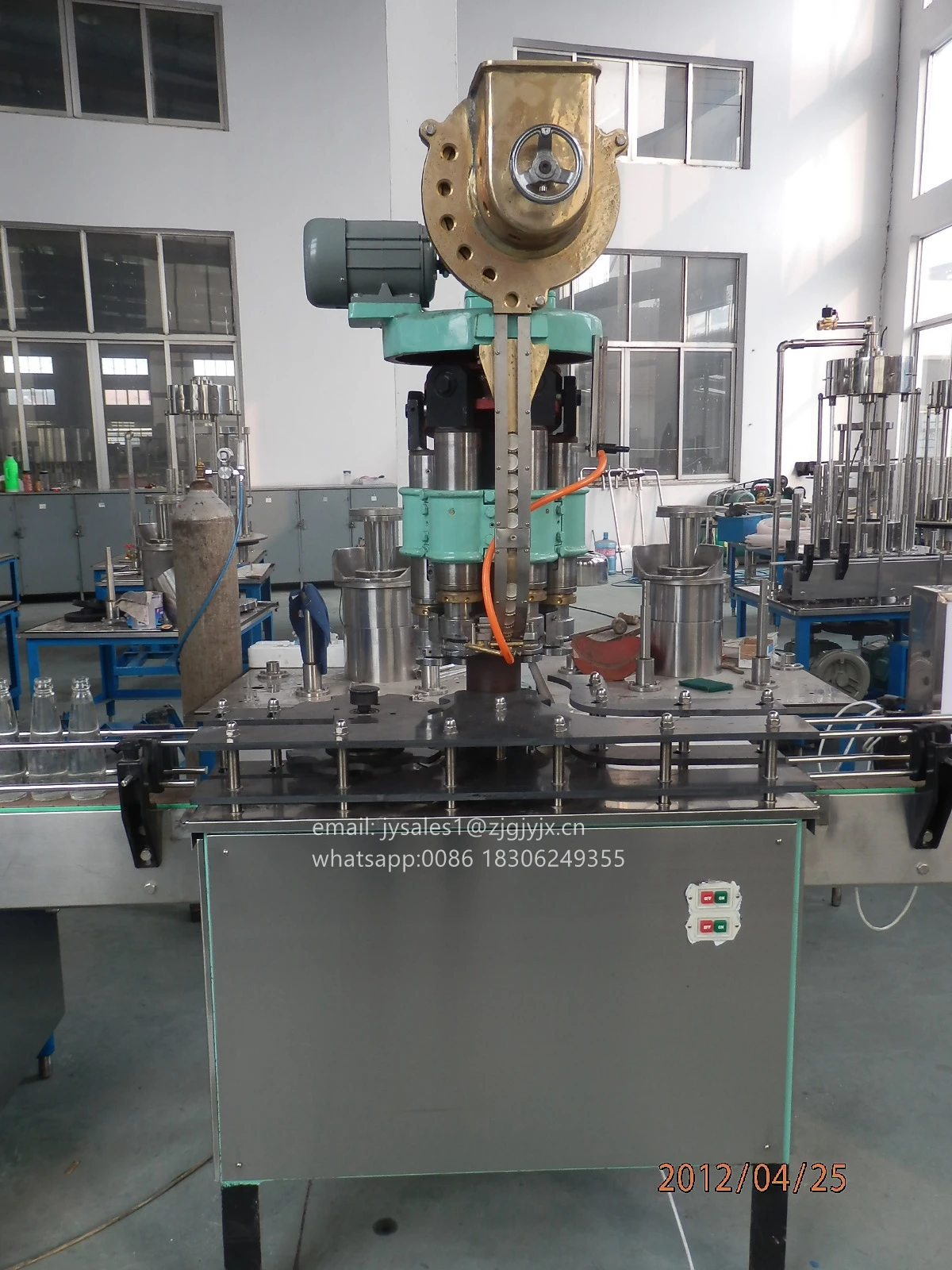 small Ice Tea Beverage Filling Machine, Juice Production Line For glass Bottles