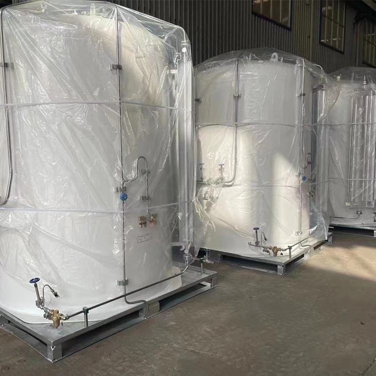 1m3 3.4MPa Ln2 Micro Bulk Tank Mini Cryogenic Liquid Storage Tank New Industrial/Medical Use for Farms Nitrogen Tanks Sale