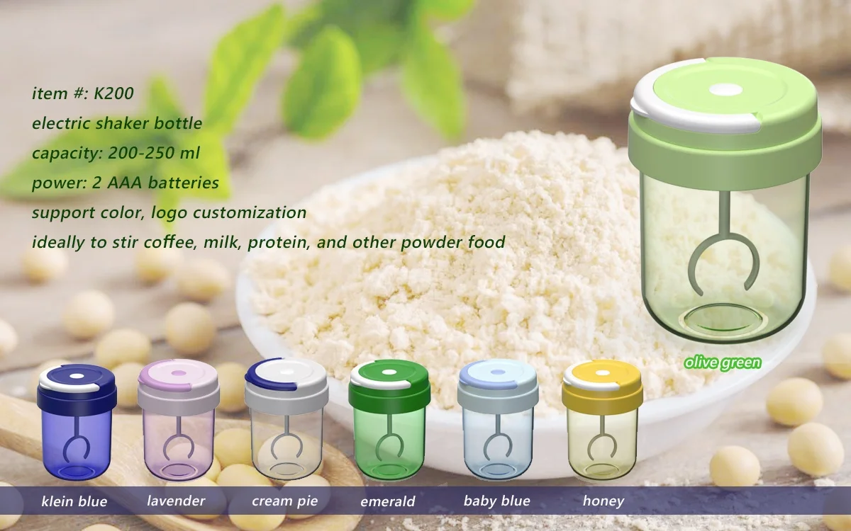 Powder Plastic Portable Coffee Cute Self Mixing Electric Small Mug Stirring Cup Automatic Bottle Protein Shakers Gym Mixer