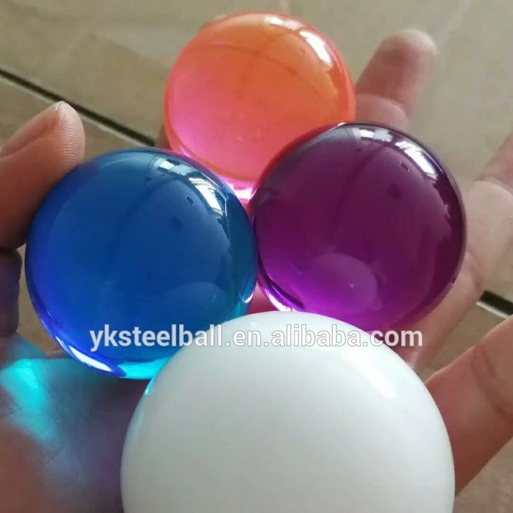 Wedding Decoration Custom clear small colored acrylic balls