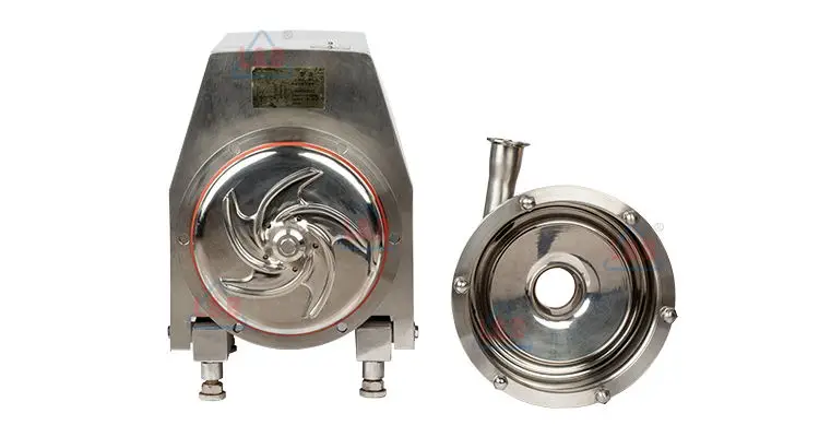 Sanitary Stainless Steel Centrifugal Pump for Liquid Transfer Beverage Wine Milk Alcohol