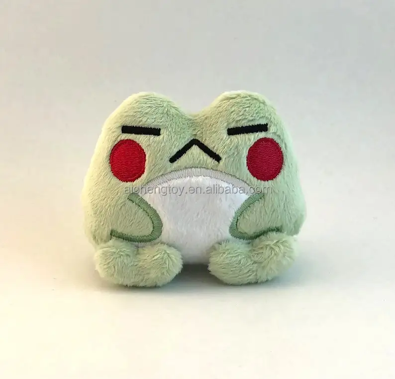 Custom mini green frog cartoon froggy plush Toy