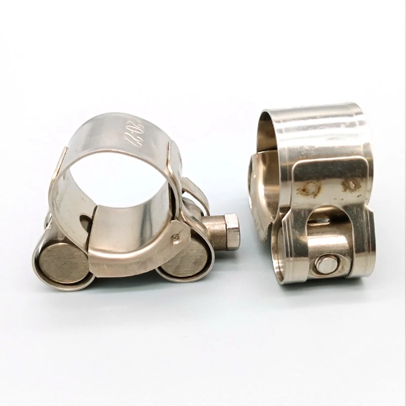 High quality 201 304 stainless steel European type clamp strong clamp single head hose clamp