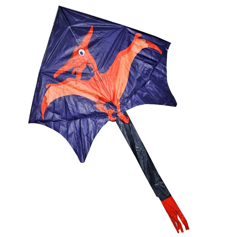 customized easy flying outdoor delta cartoon dragon kite for kids
