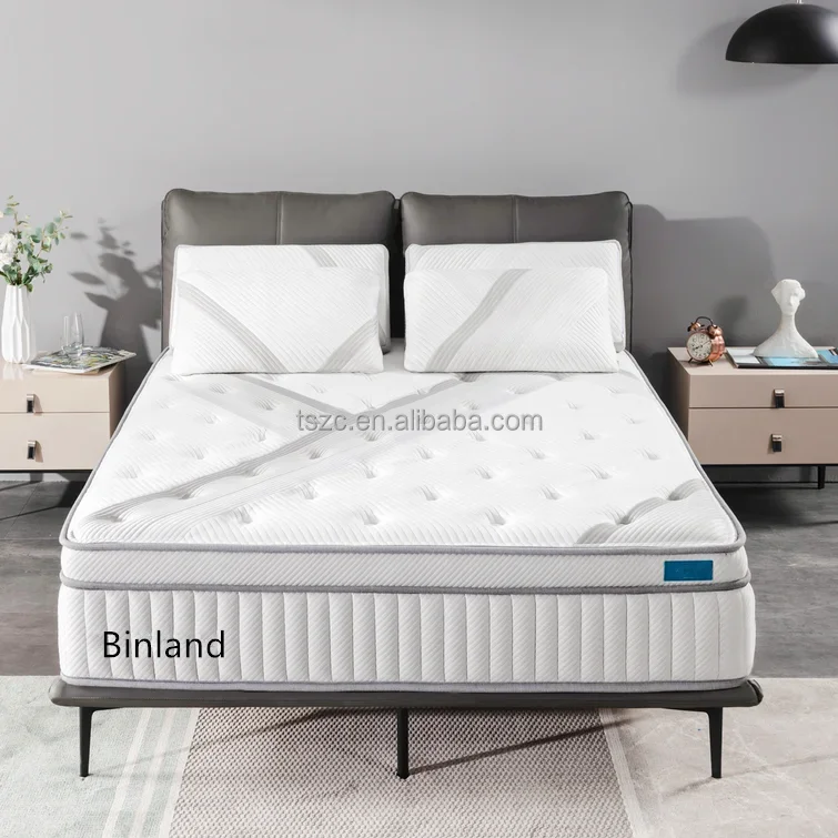 King Twin queen Size Bed Double Sleeping Well Single Double pillow top Memory Foam Pocket Spring Mattress mattresses price