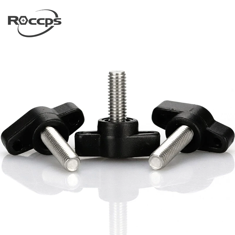 Medical and Packing Machines Parts Plastic Wing Knob Screws