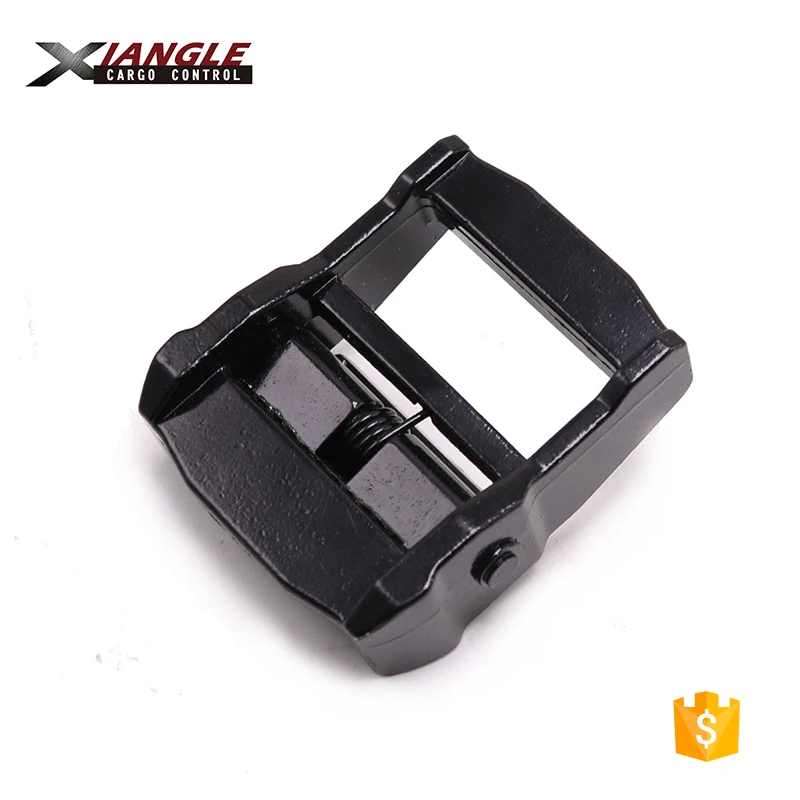 
Wholesale 2inch 35mm black e coating metal cam lock buckle lashing tie-down belt straps 