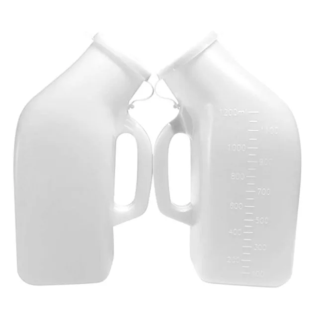 Men urinal bottles plastic disposable urinals customization cheap male plastic urinal