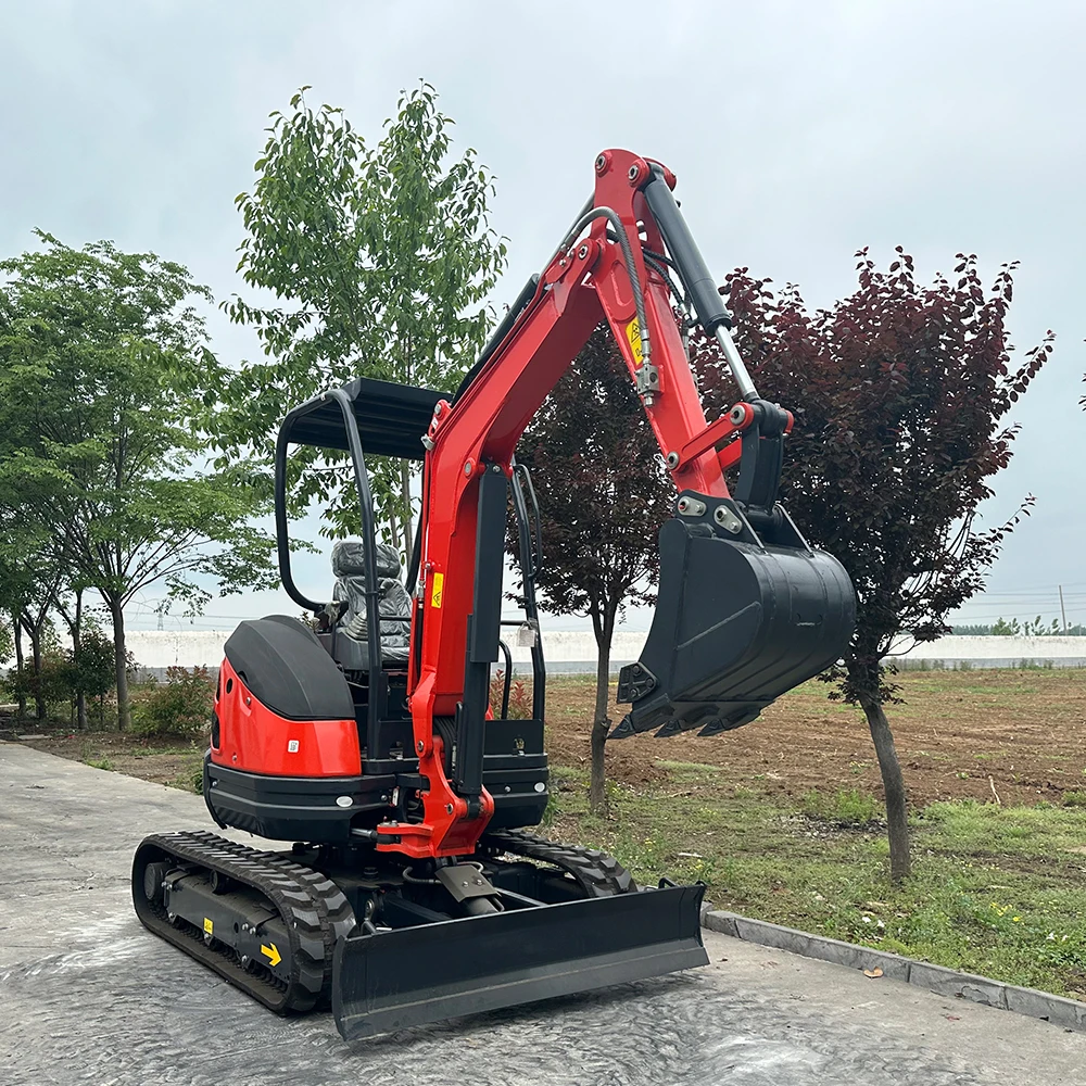 Xingtu 2.5 ton excavator  with control device new hydraulic excavator extendable arm excavator
