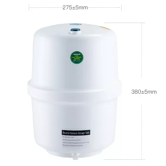 Hikins NSF 4G Plastic Home Water Filter Dispenser Ro Tanks for Sale